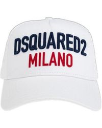 DSquared² - Logo Embroidered Baseball Cap - Lyst