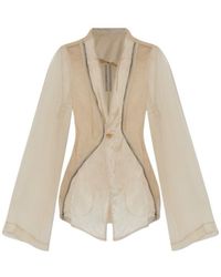 Rick Owens - Stag Sheer Zip Jacket - Lyst