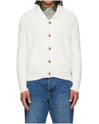Polo Ralph Lauren - Shawl Collar Knit Cardigan - Lyst