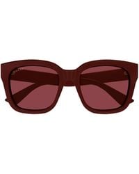 Gucci - Eyewear Square Frame Sunglasses - Lyst