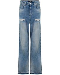 Represent - Solid Straight Leg Jeans - Lyst