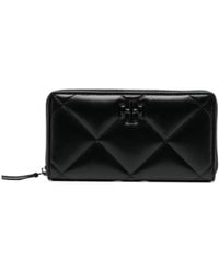 Tory Burch - Kira Logo Embossed Wallet - Lyst