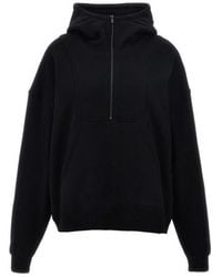 Saint Laurent - Camionneur Trucker Fleece Hoodie - Lyst