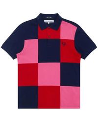 Comme des Garçons - Shirt X Fred Perry Button Down Polo Shirt - Lyst
