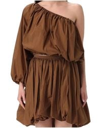 Philosophy Di Lorenzo Serafini - One-Shoulder Balloon Blouse - Lyst