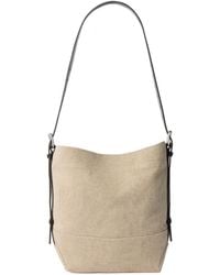 Lemaire - Small Belted Tote Bag - Lyst