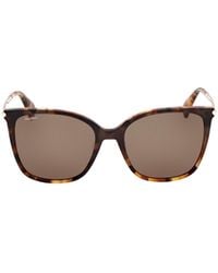 Max Mara - Cat Eye Frame Sunglasses - Lyst