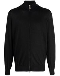 Brunello Cucinelli - Zip-Up Knitted Cashmere Jumper - Lyst