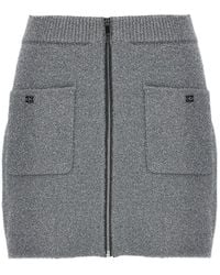 Ganni - Sparkle Mini Skirt - Lyst