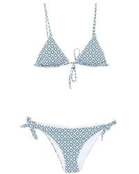 Max Mara - Patterned Bikini Set - Lyst