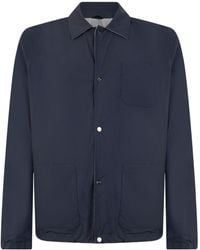 Herno - Reversible Buttoned Shirt Jacket - Lyst