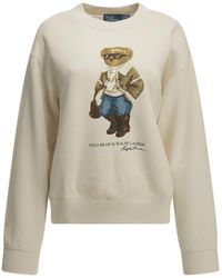 Polo Ralph Lauren - Polo Bear Crew Neck Sweatshirt - Lyst