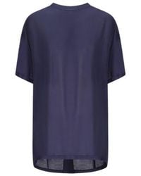 DARKPARK - Linda Back Snapped Jersey T-Shirt - Lyst