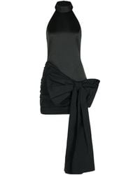 ROTATE BIRGER CHRISTENSEN - Dress With Bow - Lyst