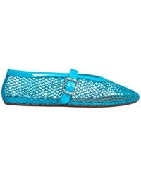 Alaïa - Mini Ballet Flats With Buckle Strap - Lyst