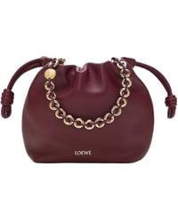 Loewe - Flamenco Drawstring Mini Shoulder Bag - Lyst