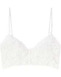Ermanno Scervino - Lace Bralette - Lyst