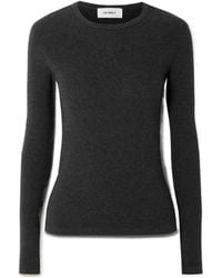 Lisa Yang - Crew Neck Knitted T-Shirt - Lyst
