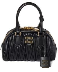 Miu Miu - Matelassé Zipped Tote Bag - Lyst
