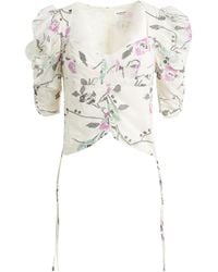 Isabel Marant - Pleated Design Top - Lyst