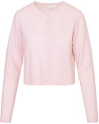 LoveShackFancy - Cameyrn Cropped Cardigan - Lyst
