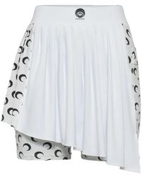 Marine Serre - Tennis Mini Skirt - Lyst