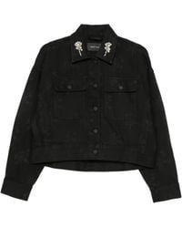 Simone Rocha - Casual Jacket With Collar Detailing - Lyst