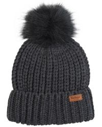 Barbour - Rib Knitted Hat - Lyst