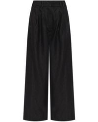 Posse - Pleated Palazzo Pants - Lyst