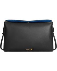 Celine - Trio Leather Crossbody Bag - Lyst