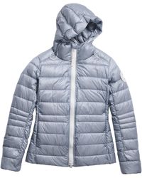 Canada Goose - Logo Patch Hooded Padded Jacket - Lyst