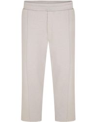 BOSS - Solid Color Casual Pants - Lyst