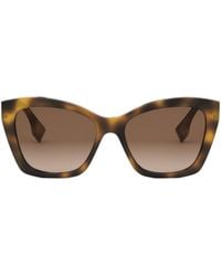 Fendi - Eyewear Butterfly Frame Sunglasses - Lyst