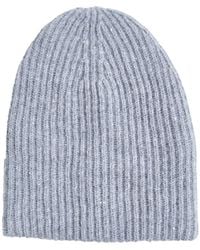 Fabiana Filippi - Sequin Embellished Ribbed-Knit Beanie - Lyst