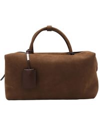 Max Mara - Logo Debossed Zip-Up Tote Bag - Lyst