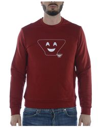Emporio Armani - Logo Round-Neck Sweater - Lyst