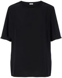JOSEPH - Rubin Silk Crêpe De Soie T-Shirt - Lyst
