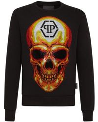 Philipp Plein - Logo Details Sweater - Lyst