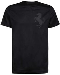 Ferrari - Logo Short-Sleeved T-Shirt - Lyst