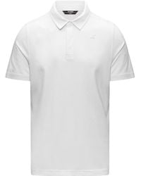 K-Way - Viggo Lt Stretch Jersey Slim Polo Shirt - Lyst