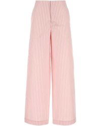 Philosophy Di Lorenzo Serafini - Stripe-Detailed Poplin Pants - Lyst
