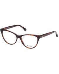 Max Mara - Cat-Eye Frame Glasses - Lyst