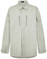 Balenciaga - Military Long Sleeve Shirt - Lyst