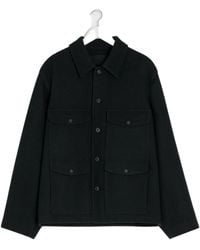 Lemaire - Patch-Pocket Long-Sleeved Shirt Jacket - Lyst