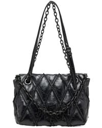 DIESEL - Charm-D Diamond-Quilted Shoulder Bag - Lyst