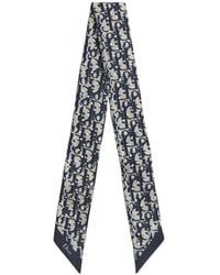 Dior - Polka Oblique Mitzah Scarf - Lyst
