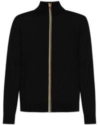 Paul Smith - Signature Stripe Zip Cardigan - Lyst