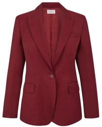 P.A.R.O.S.H. - Single-Breasted Peak-Lapel Blazer - Lyst