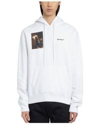 Off-White c/o Virgil Abloh - Caravaggio Printed Hoodie - Lyst