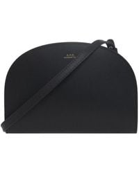 A.P.C. - Demi Lune Clutch Bag - Lyst